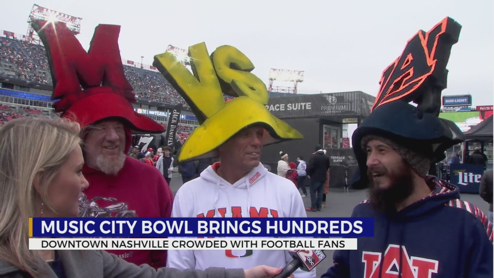 2023 TransPerfect Music City Bowl Attracts More Than 50,000 Fans