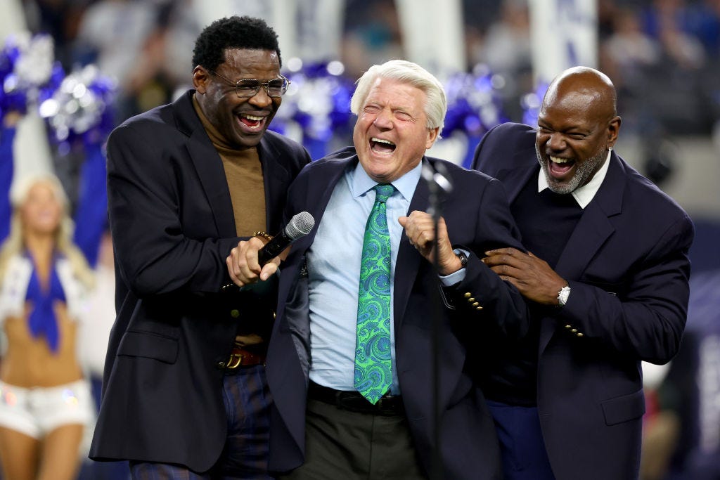 Jimmy Johnson Takes His 'rightful Place' In Cowboys Ring Of Honor