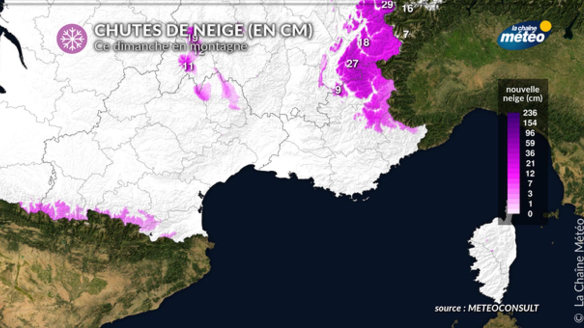 Météo Montagne : Retour De La Neige Ce Dimanche Sur Tous Les Massifs