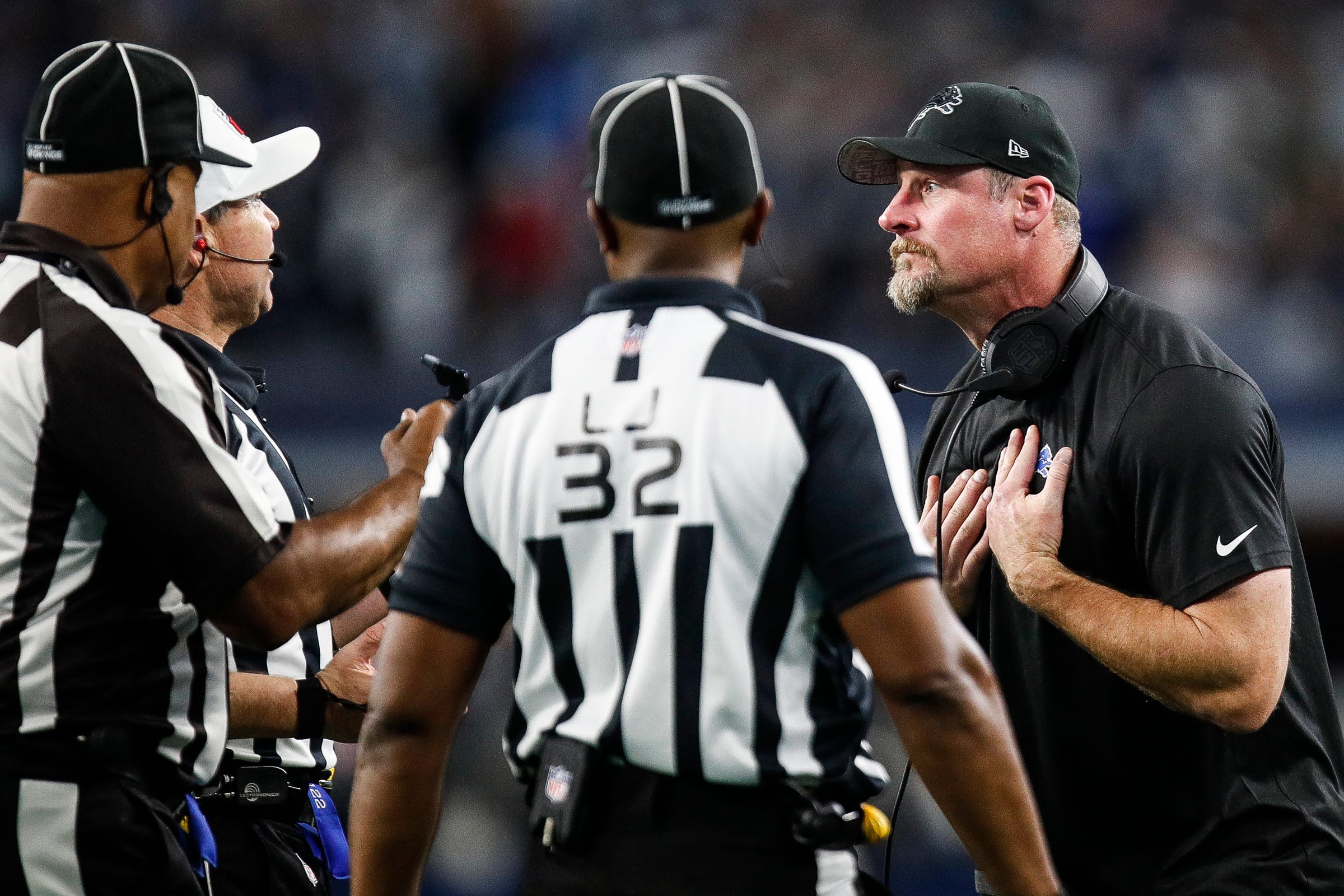 NFL Sends Out Memo Backing Referee Brad Allen's Call On Detroit Lions ...