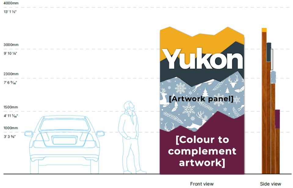 New Yukon Signs To Replace Old Wood Ones In 2024   AA1mgszg.img