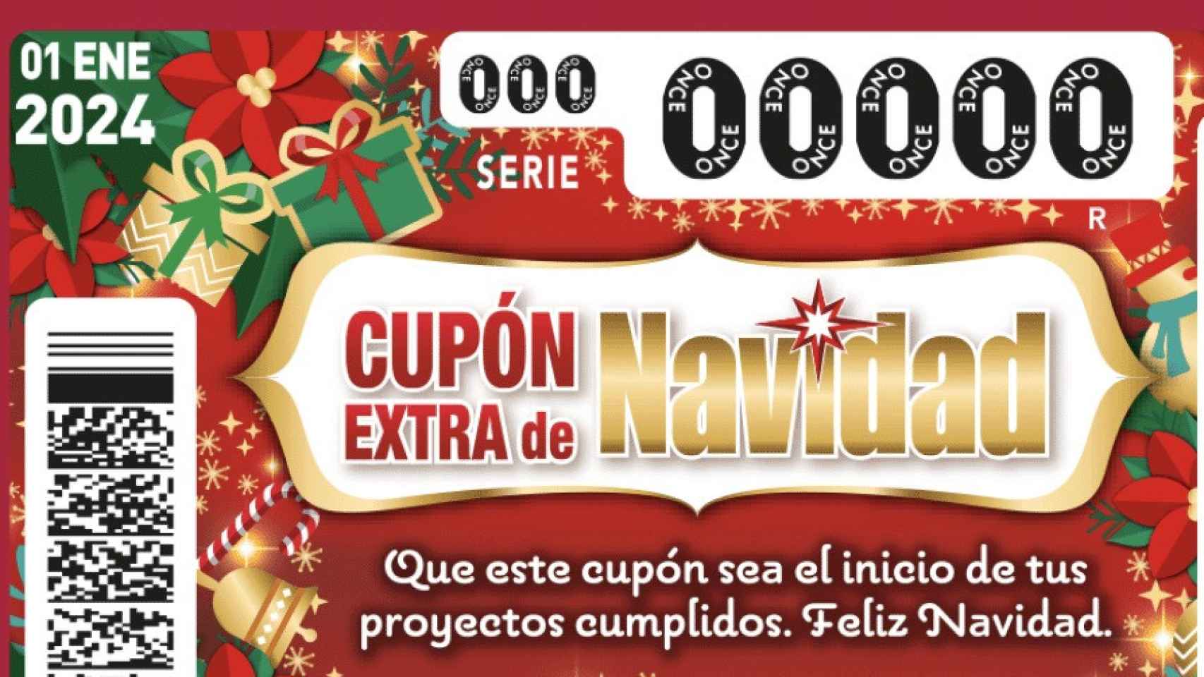 Cupón Extra de Navidad de la ONCE 2024 horario, premios y cómo