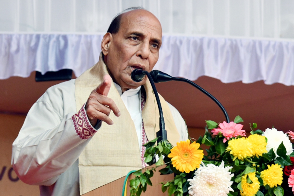 india has transformed into a powerful nation: defence minister rajnath singh