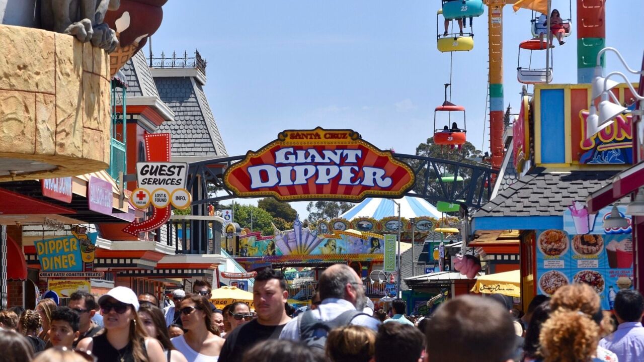 <p>Spending a day in the sun, surf, and sand at the Santa Cruz Beach Boardwalk is one of the most fun things to do in Northern California. Entertaining visitors since 1907, the beach and boardwalk are iconic. Don’t miss the Giant Dipper roller coaster or the Looff Carousel. Both are National Historic Landmarks. </p>