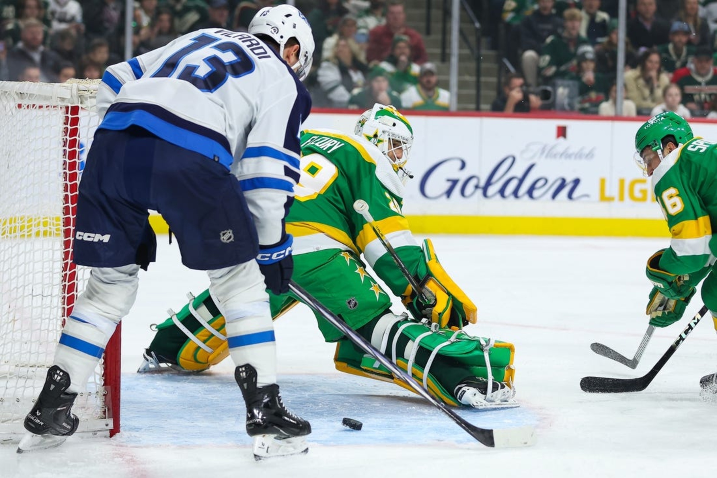 Jets Spoil Wild G Marc-Andre Fleury's 1,000th NHL Game