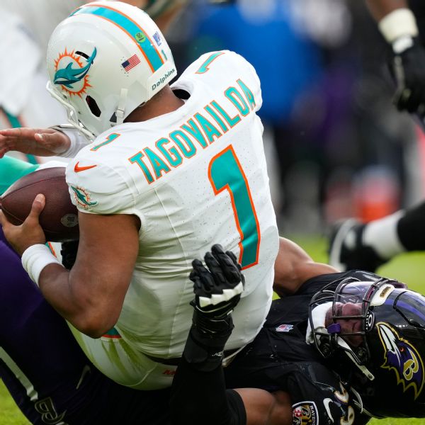 Dolphins' Tua Tagovailoa, Bradley Chubb, Xavien Howard Injured