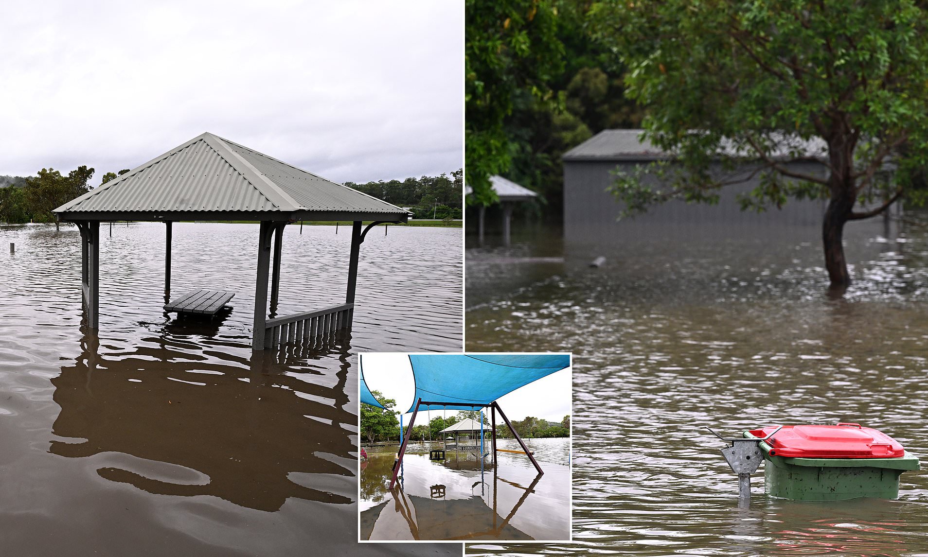 Monster Floods Inundate South-east Queensland While Holidaymakers Are ...