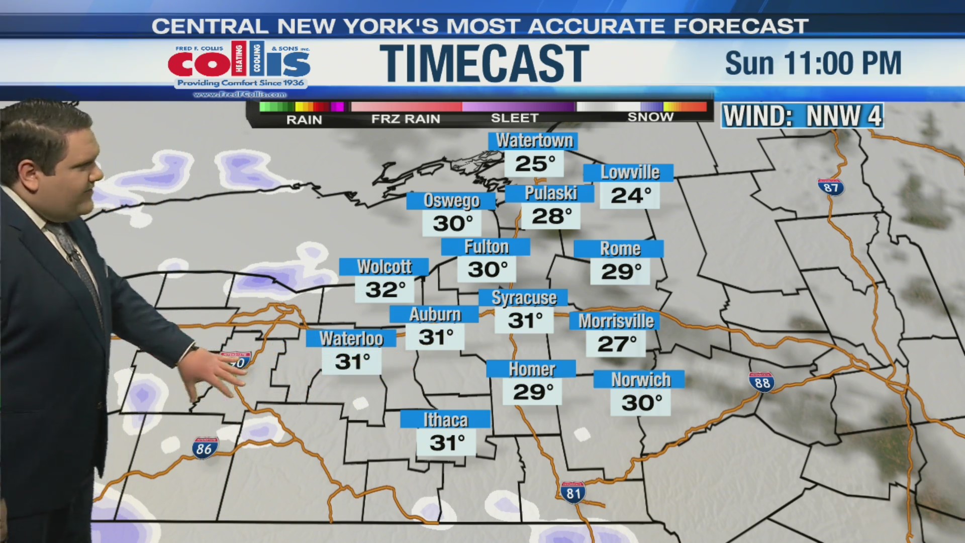 Storm Team Forecast: 12PM Sunday 12-31-23