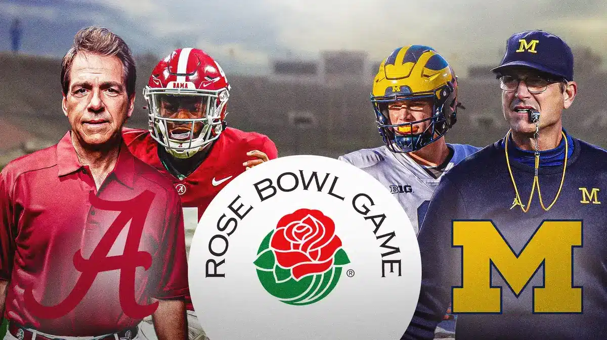 Alabama Vs. Michigan: How To Watch CFP Semifinal At The Rose Bowl