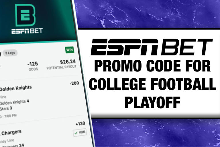 ESPN BET Promo Code for College Football Playoff Get 250 Semifinal Bonus