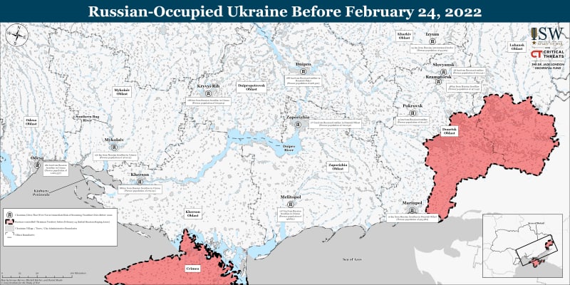 how liberation of crimea may affect course of war - isw experts