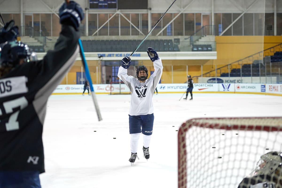 Photo Gallery: PWHL New York's New Years Eve Practice