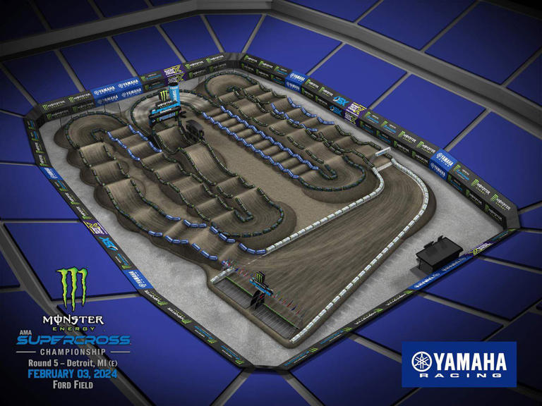 2024 AMA Supercross Championship Track Maps