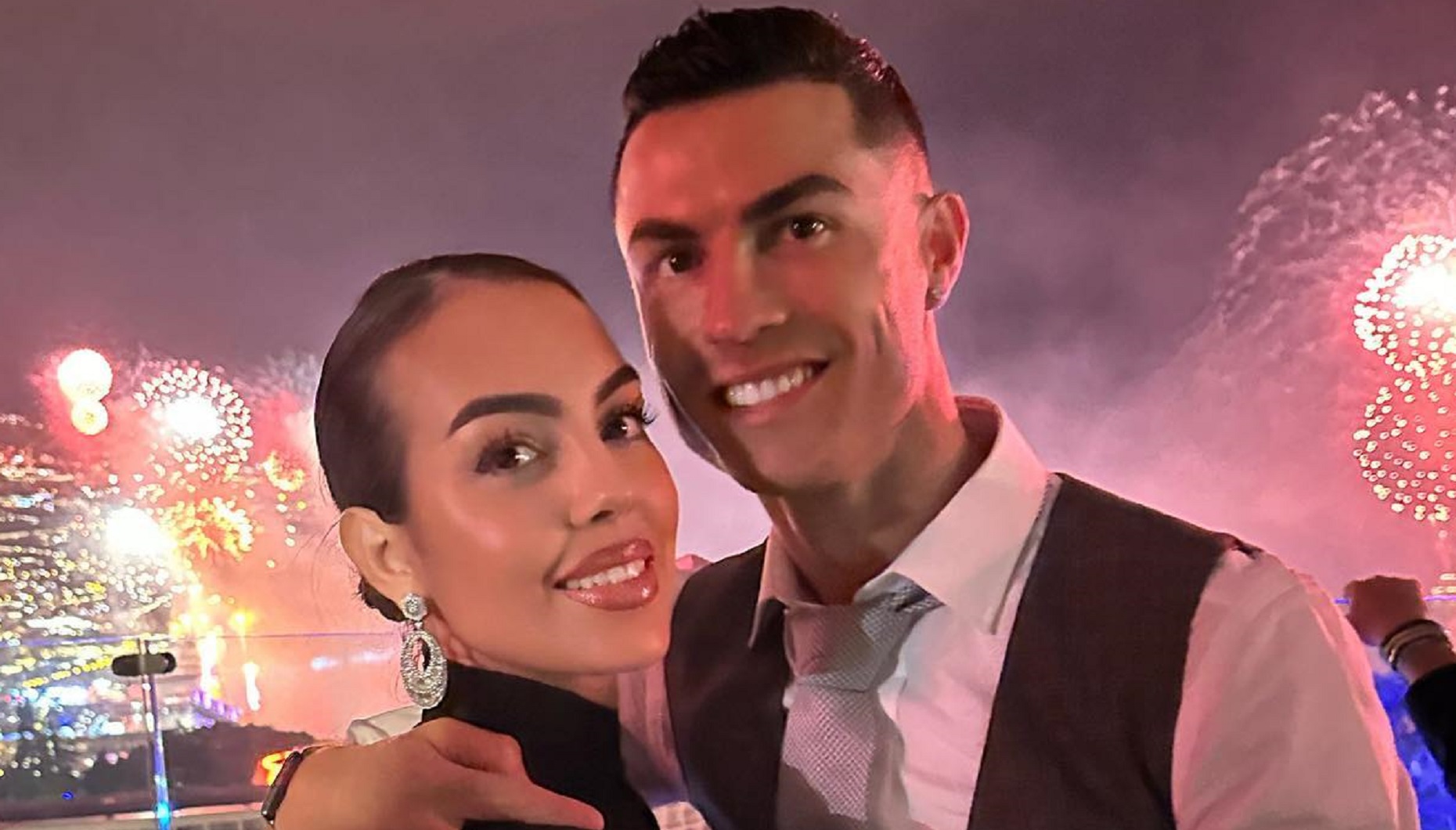 Eis os “votos” Georgina Rodríguez e Cristiano Ronaldo para 2024