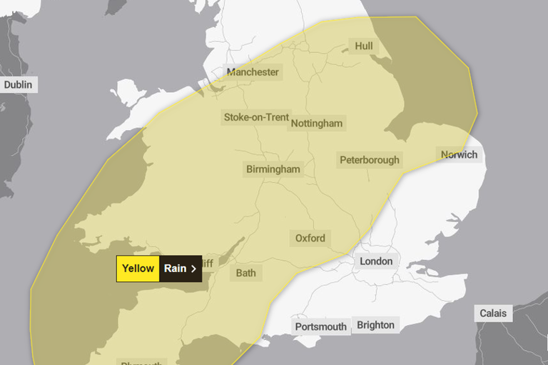 Leicestershire weather: Met Office announces new yellow rain warning