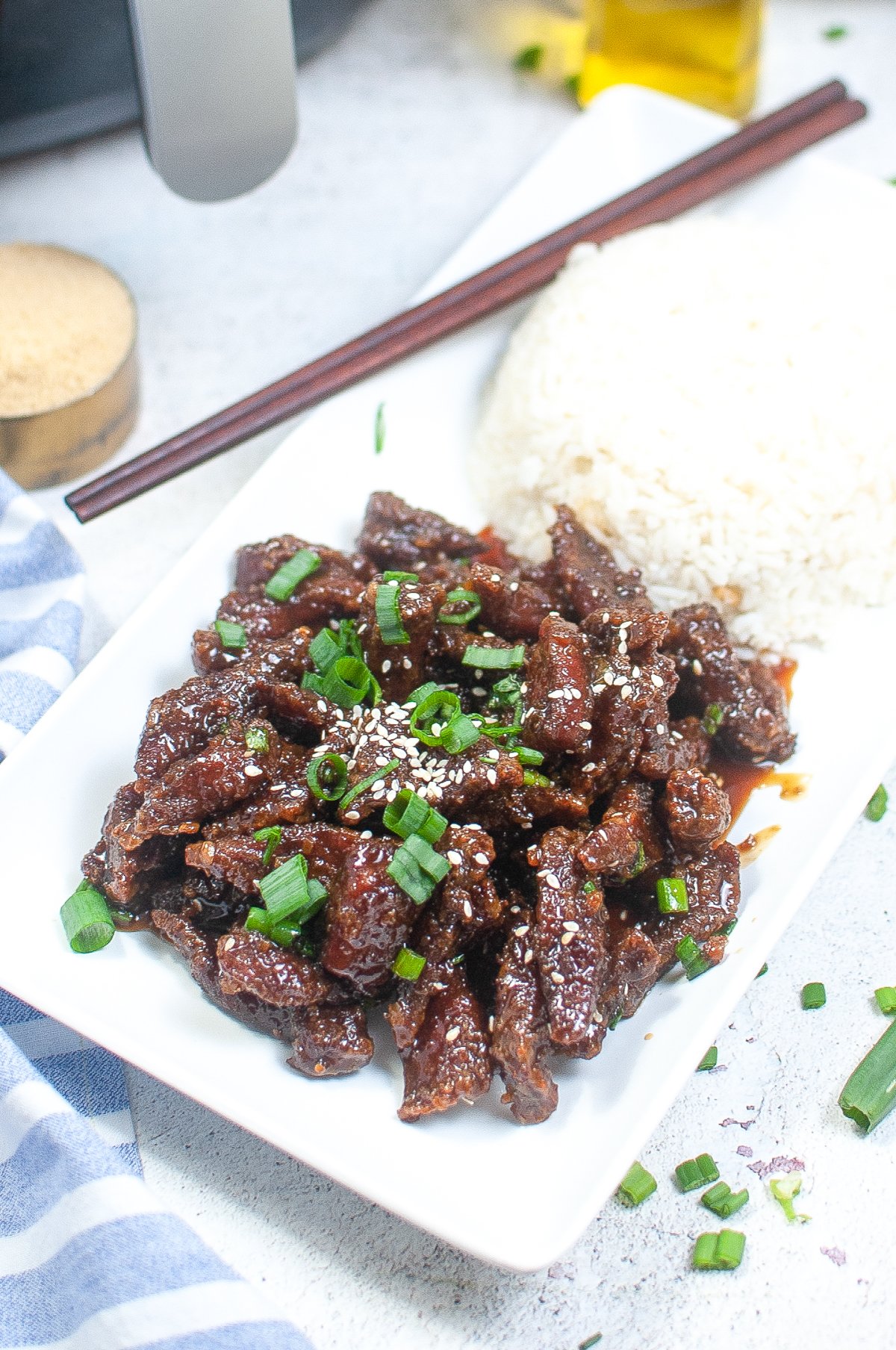 Air Fryer P.F. Chang’s Copycat Mongolian Beef