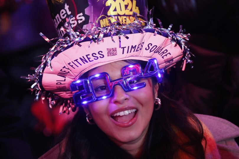 New Year S 2024 Celebrations Thousands Gather For Iconic NYC Times   AA1mikT7.img