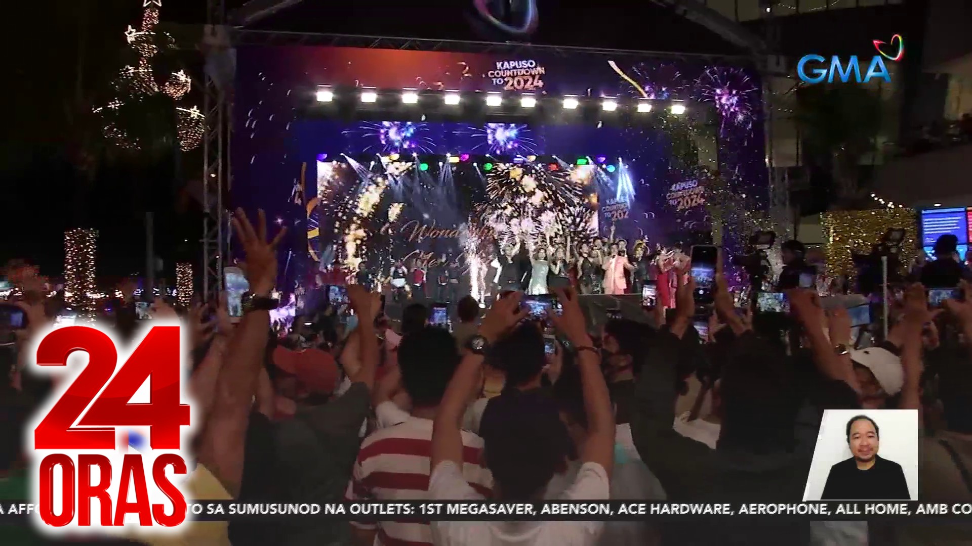 Kapuso Stars, All-out Ang Performance Sa Kapuso New Year Countdown ...