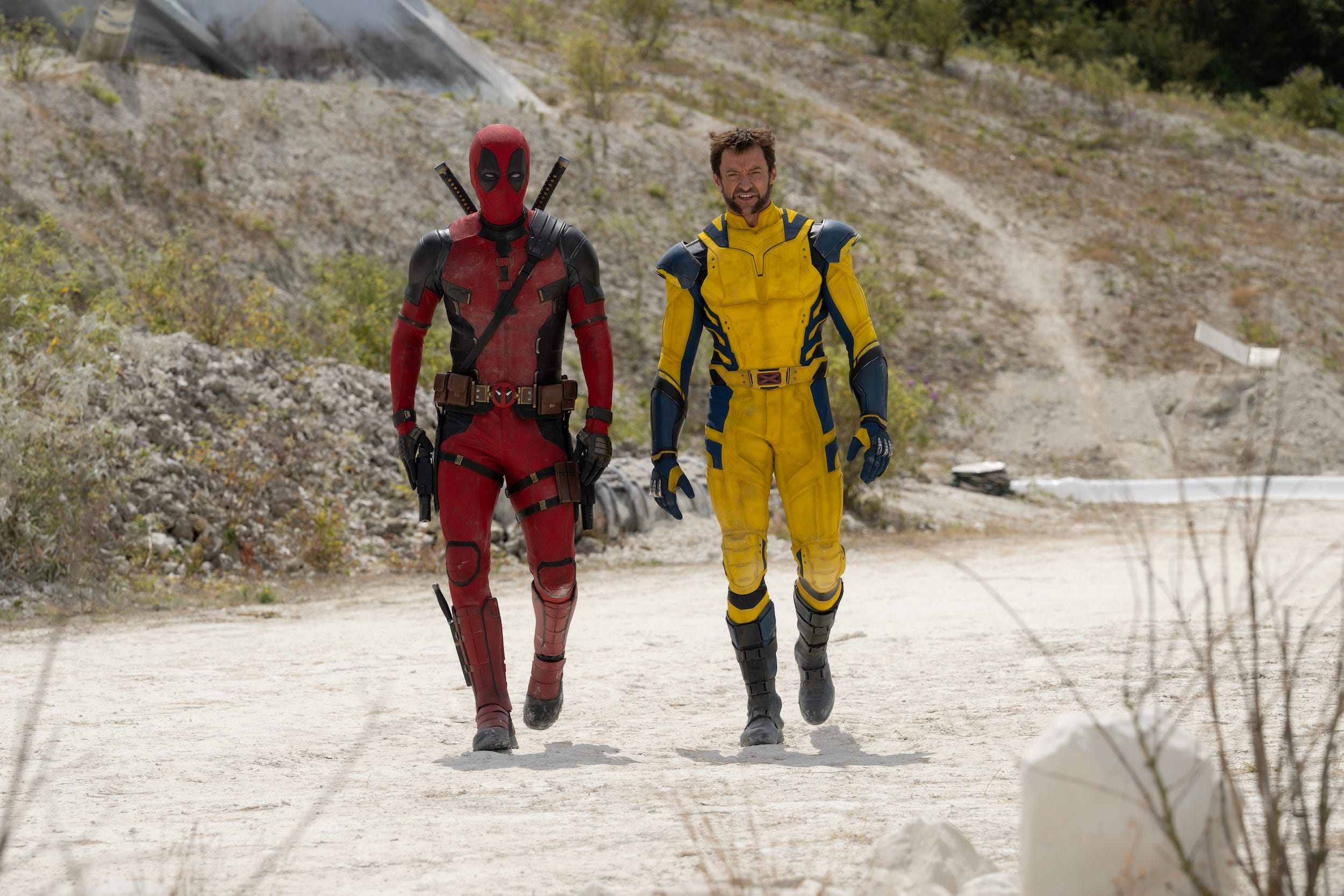 <p>In one of 2024's most anticipated movies, Hugh Jackman will join Ryan Reynolds' antihero in the next "Deadpool" sequel, reprising his role as X-Men fan-favorite Wolverine.</p><p>Reports and rumors claim fans could be in store for many familiar faces from Marvel's past in the new Shawn Levy-directed film, <a href="https://www.hollywoodreporter.com/movies/movie-news/deadpool-3-jennifer-garner-returning-as-elektra-1235530539/">including Jennifer Garner's Elektra</a>.</p><p>This is the sole Marvel movie Disney will release in 2024.</p>