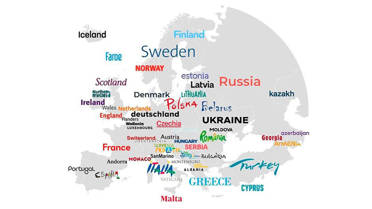  Intriguing maps show the wild fonts used in tourism logos 