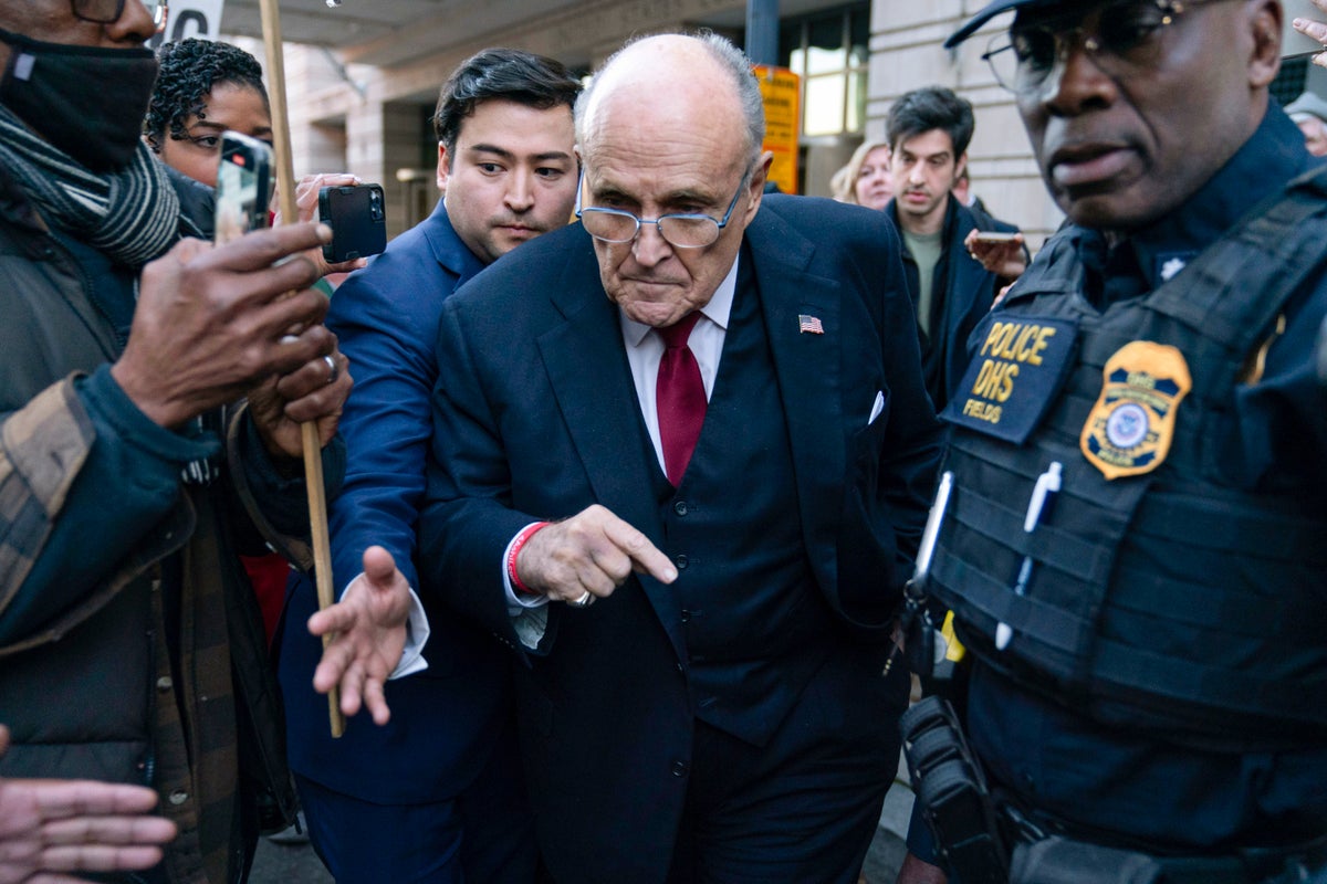 Rudy Giuliani Says He Regrets Not Having Pension As He Faces ...