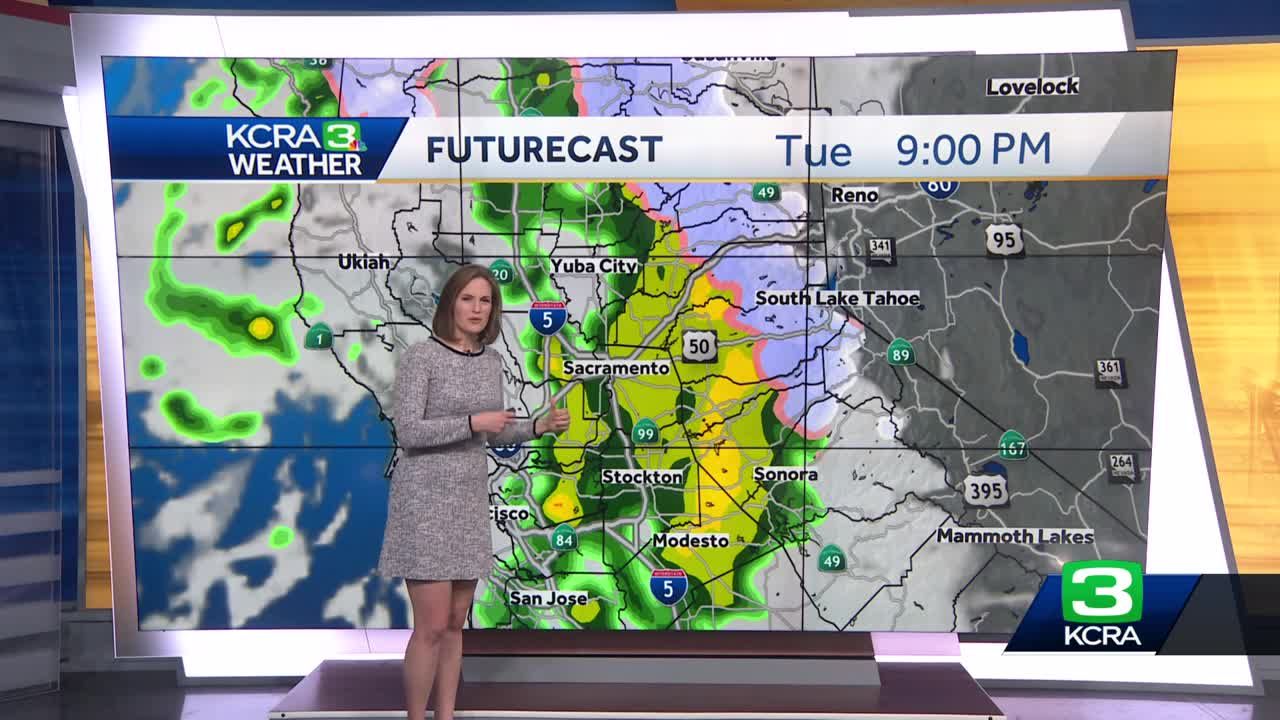 Northern California Forecast: Next Round Of Rain, Snow Arrives Tuesday ...