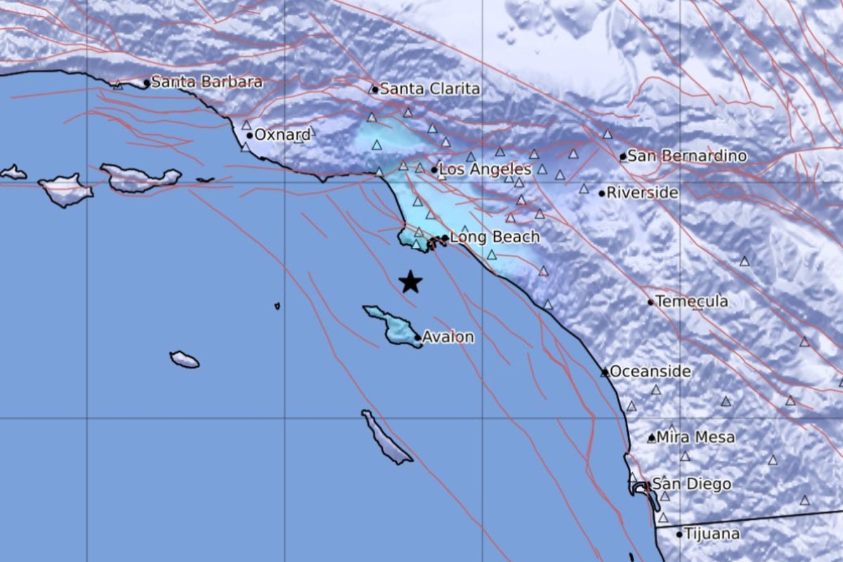 Earthquake Shakes California With 4 1 Magnitude Tremor On New Year S Day   AA1mjVlH.img