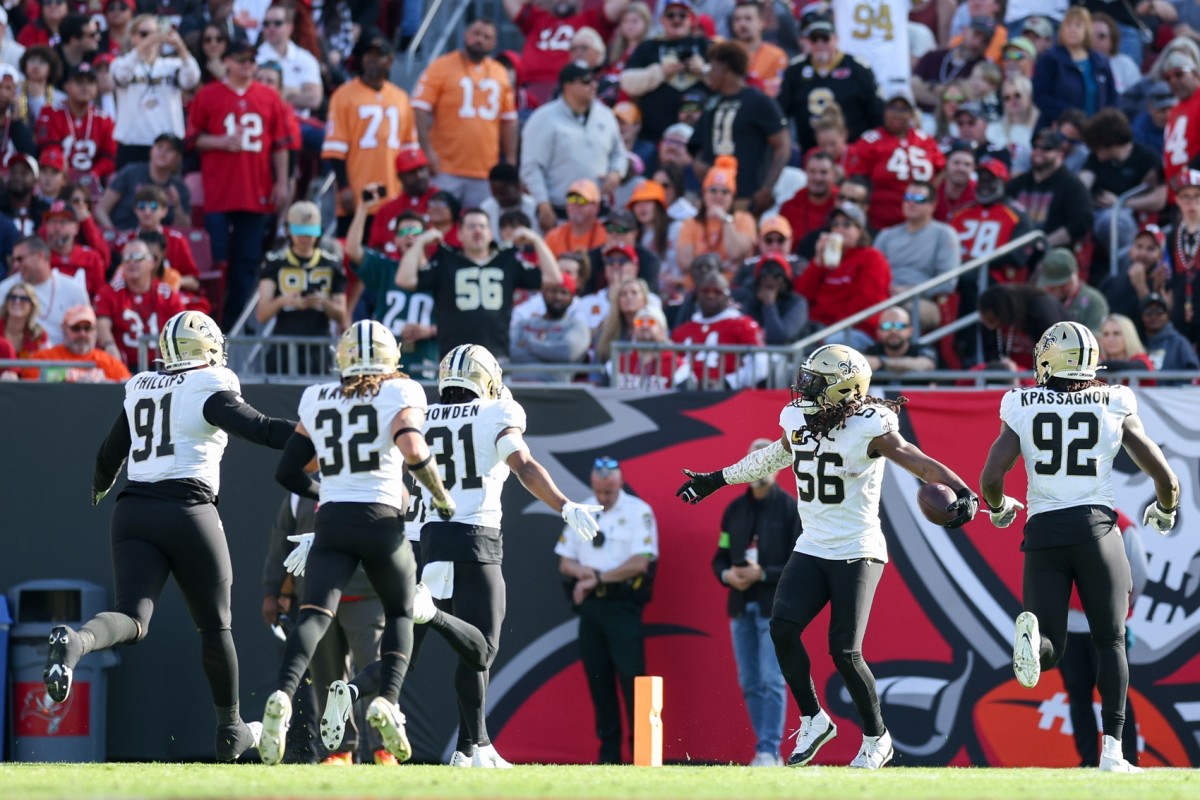 Saints Game Balls From Impressive Win At Buccaneers