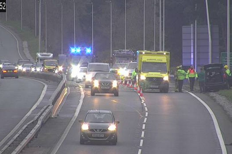 One Person In Hospital As Crash Part-closes A55 Prompting Special ...