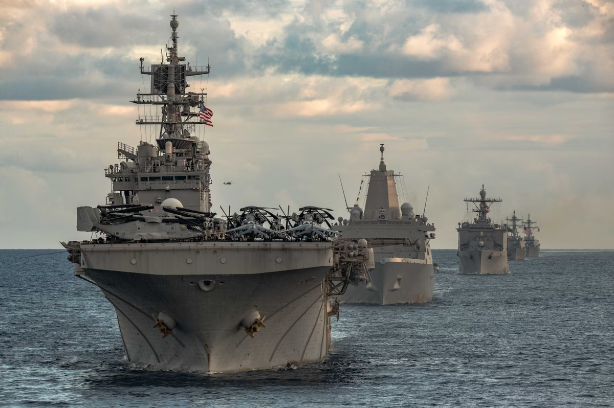 US Carrier Strike Group To Return Home For First Time Since Israel   AA1mjZsn.img