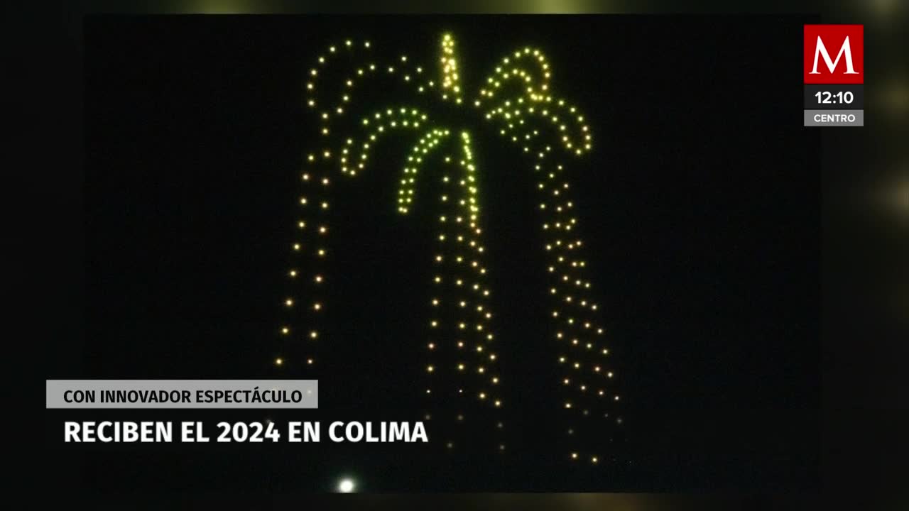 En Colima Reciben El 2024 Con Innovador Espect Culo Iluminado   AA1mk1JF.img