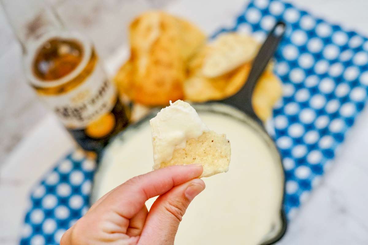 Easy Skillet Beer Cheese Recipe For Dipping