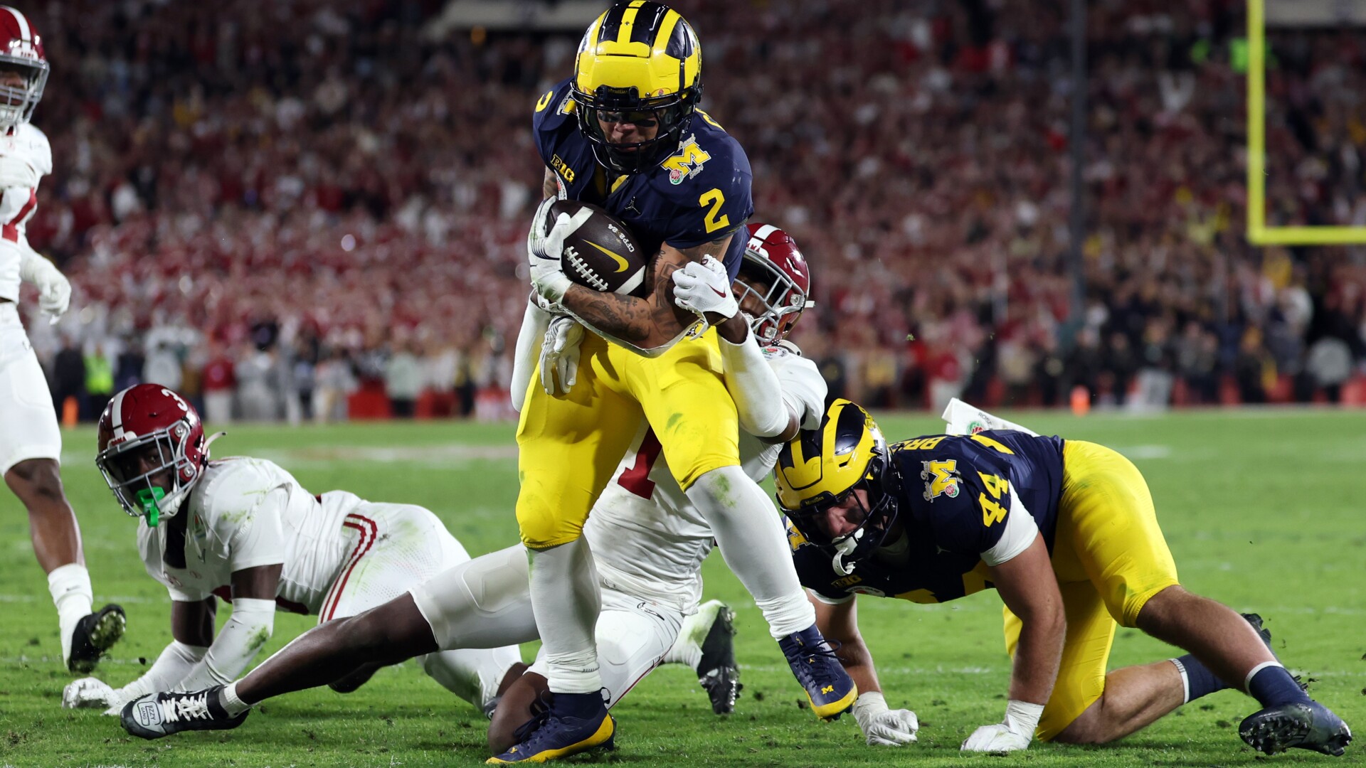 Michigan Beats Alabama 27-20 In Overtime On Blake Corum’s TD Run To ...