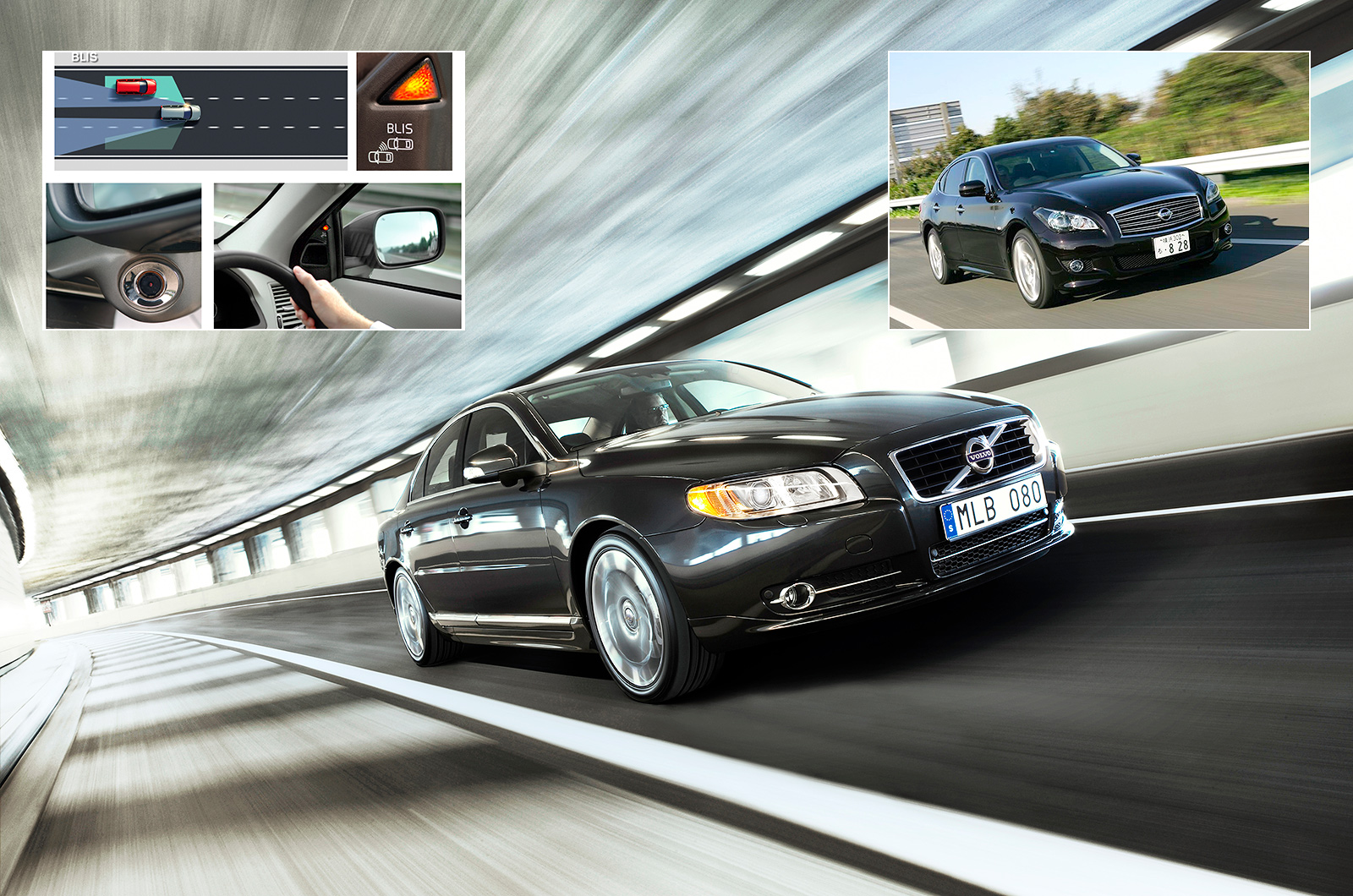 <p>Safety technology got into another gear early in the last decade. <strong>Volvo </strong>was the first company to fit a blind spot monitor, into its <strong>S80</strong>. Using small rear facing cameras mounted below the wing mirrors, it detects vehicles in the car’s blind spots and displays a warning light accordingly (inset, left). The technology has now been widely adopted, usually as part of an enhanced safety options package.</p><p>In 2010, Nissan took the concept further in its Fuga (inset, right) and Infiniti M models – if those cars detect the driver is attempting to move into a vehicle’s path, the steering wheel will actively resist the manoeuvre.</p><p><strong>GROUNDBREAKER SCORE: 5 </strong>– a potential life-saver.</p>