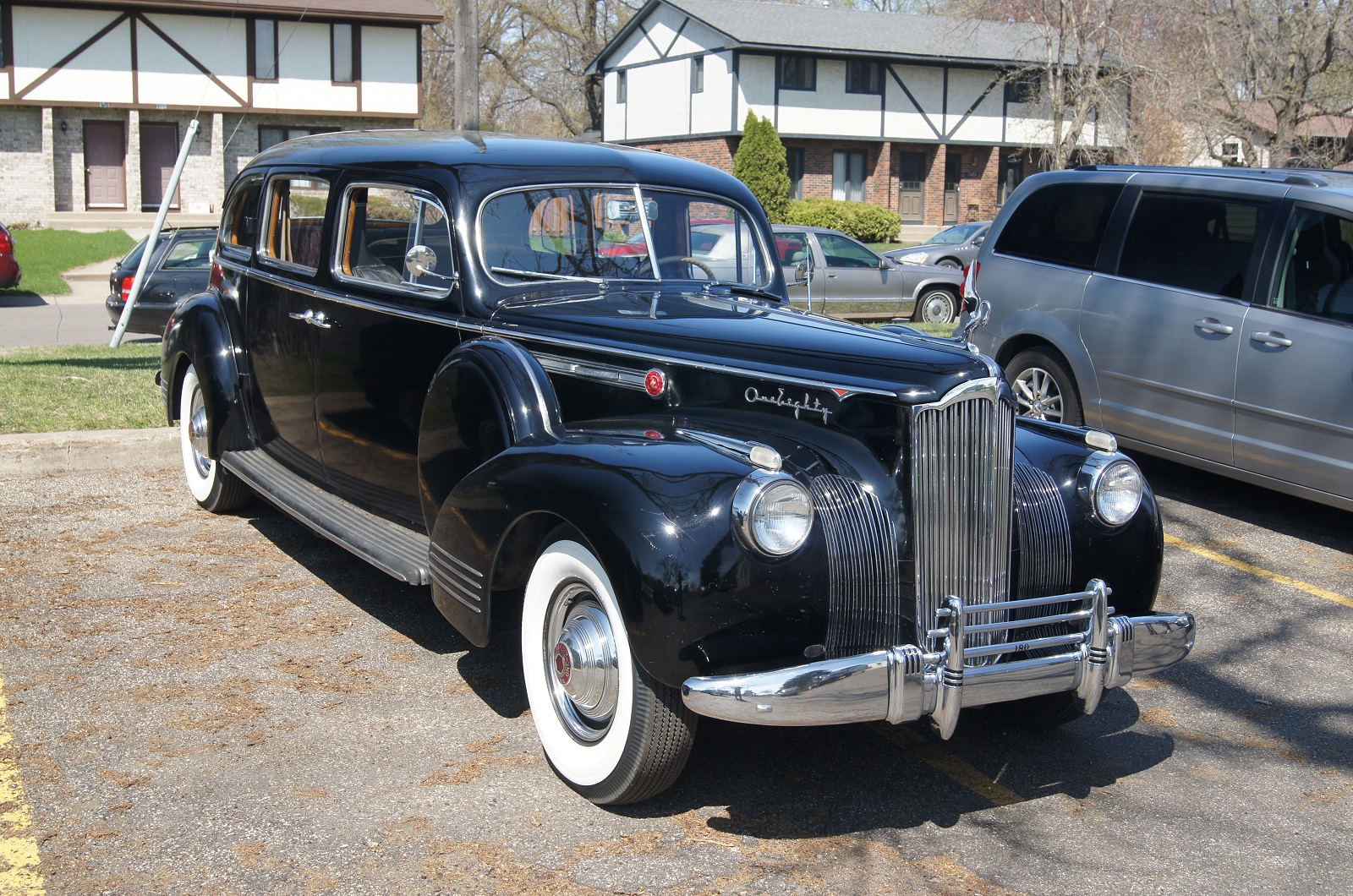 <p>The <strong>Packard Super Eight One-Eighty</strong> became the first series-produced car equipped with power windows when it made its debut. Called Automatic Window Control, it was hydraulically operated. The model just beat Lincoln, whose 1941 Continental included vacuum-operated power windows.</p><p>The Packard system used brake fluid to move the windows up and down. It was slow and prone to damaging leaks when not properly maintained. A huge and very primitive air conditioning system also made its debut as an option on this truly groundbreaking car.</p><p><strong>GROUNDBREAKER SCORE: 7 </strong>– important, but not the end of the tale as you’ll see…</p>