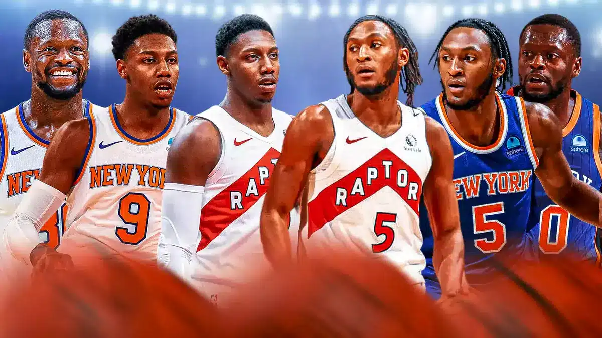 Knicks’ Julius Randle Shows RJ Barrett, Immanuel Quickley Love In ...