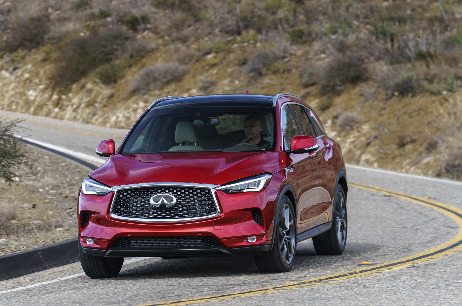 <p><strong>Infiniti</strong> introduced the second-generation <strong>QX50</strong> on the eve of the 2017 Los Angeles auto show. Though it looks like yet another SUV from the outside, its sheet metal hides a trick piece of tech. It’s the first car available with a variable-compression ratio engine.</p><p>Variable compression technology and downsizing help the 268hp VC-Turbo engine return markedly better fuel economy than its V6-powered predecessor without completely neutering its performance genes or adding the weight and complexity of a hybrid powertrain. America's Environmental Protection Agency (EPA) reckons the new SUV is 35% more economical than the 2018 V6 QX50.</p><p><strong>GROUNDBREAKER SCORE: </strong>Too early to say</p>
