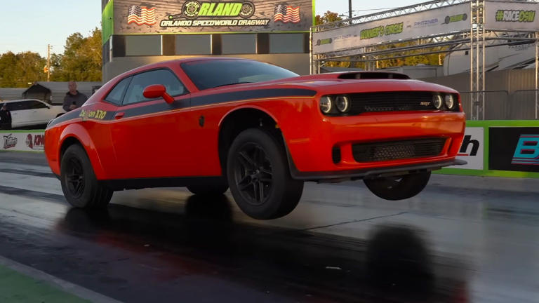 Here's The Real MPG Numbers That Dodge Demon 170 Owners Are Getting