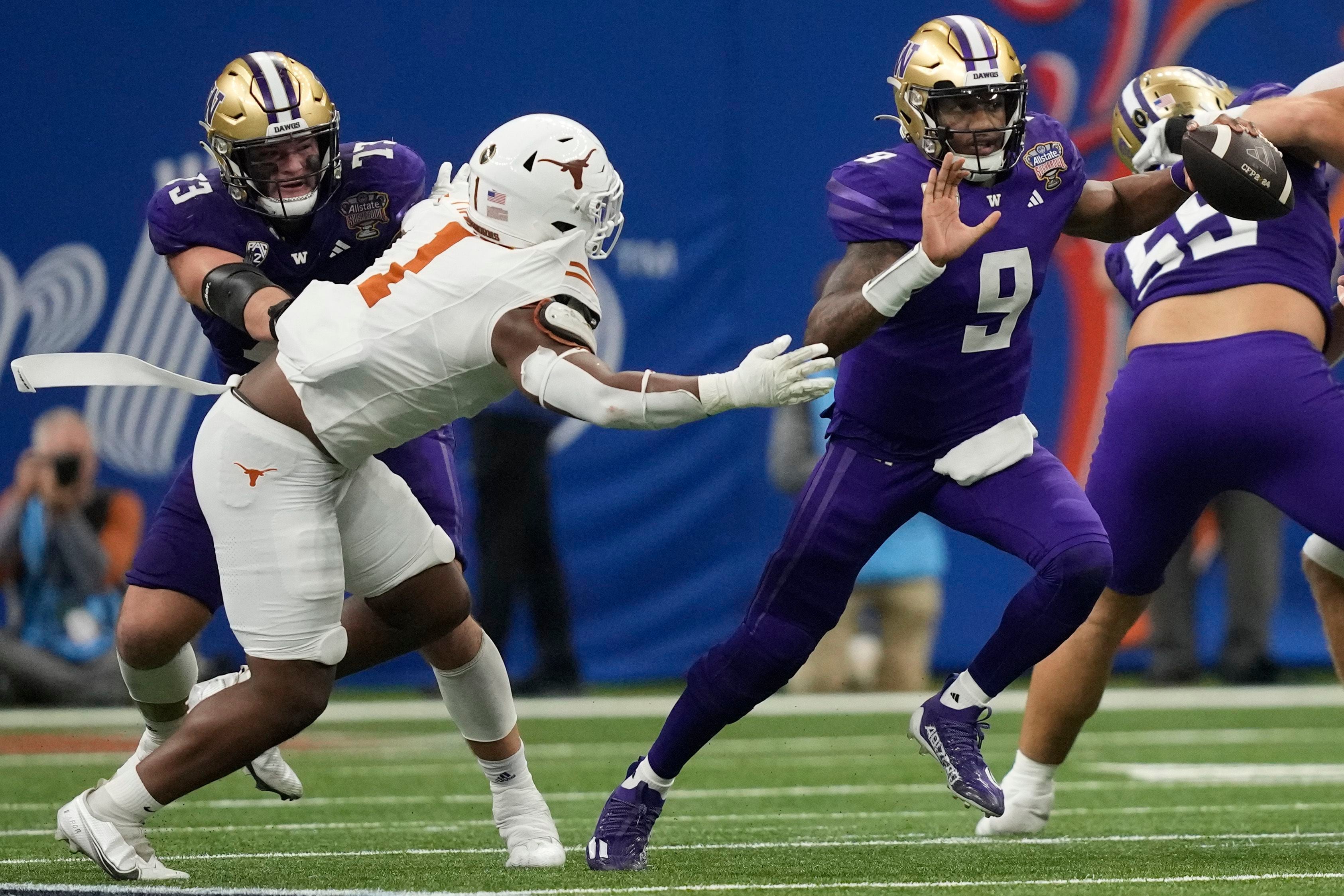 Michael Penix Jr. Lidera A Washington A Triunfo 37-31 Sobre Texas Y ...