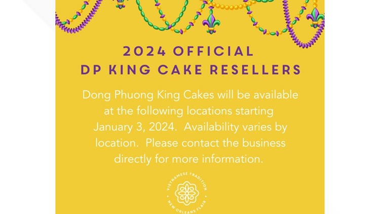 Complete List Of Dong Phuong King Cakes Resellers For Carnival Season 2024   AA1mkbWR.img