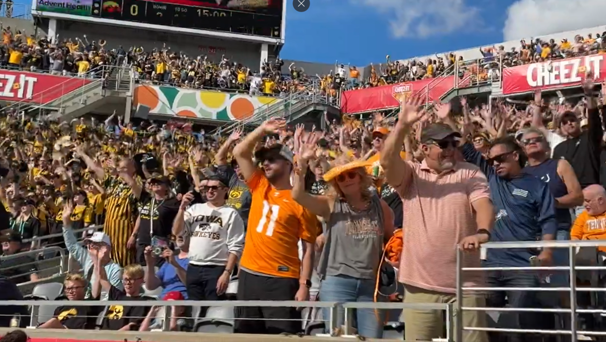 Tennessee Vol Fans Just Got To Be Part Of The Best In-game Tradition In ...