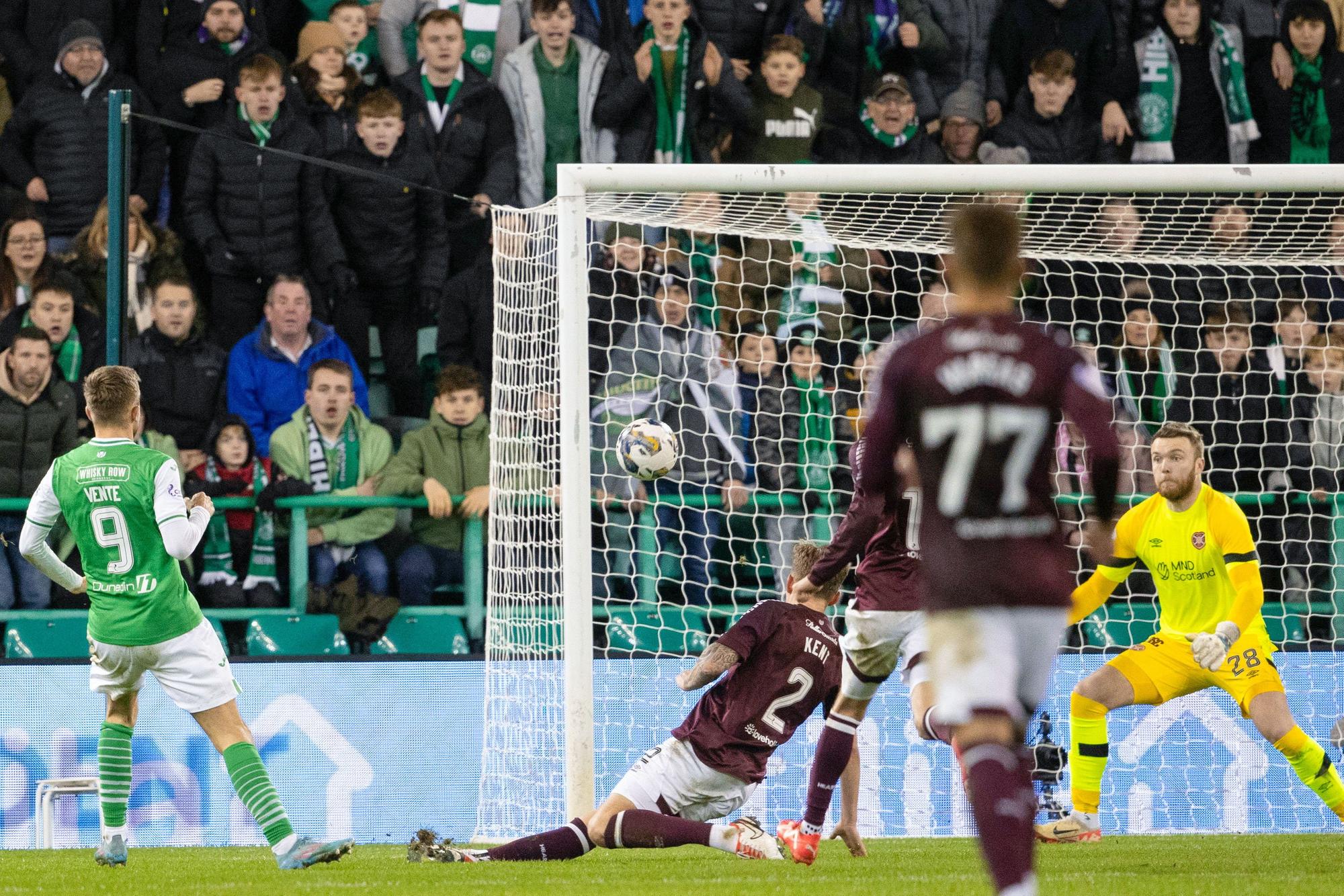 Hibs' Dylan Vente Haunted By Hearts Derby Incident - 'I Start ...