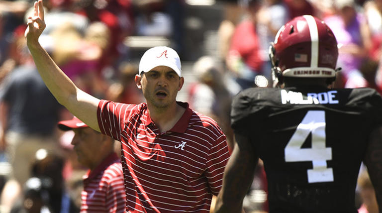 Alabama Oc Tommy Rees Taking Heat For Shaky Offensive Start In Rose Bowl