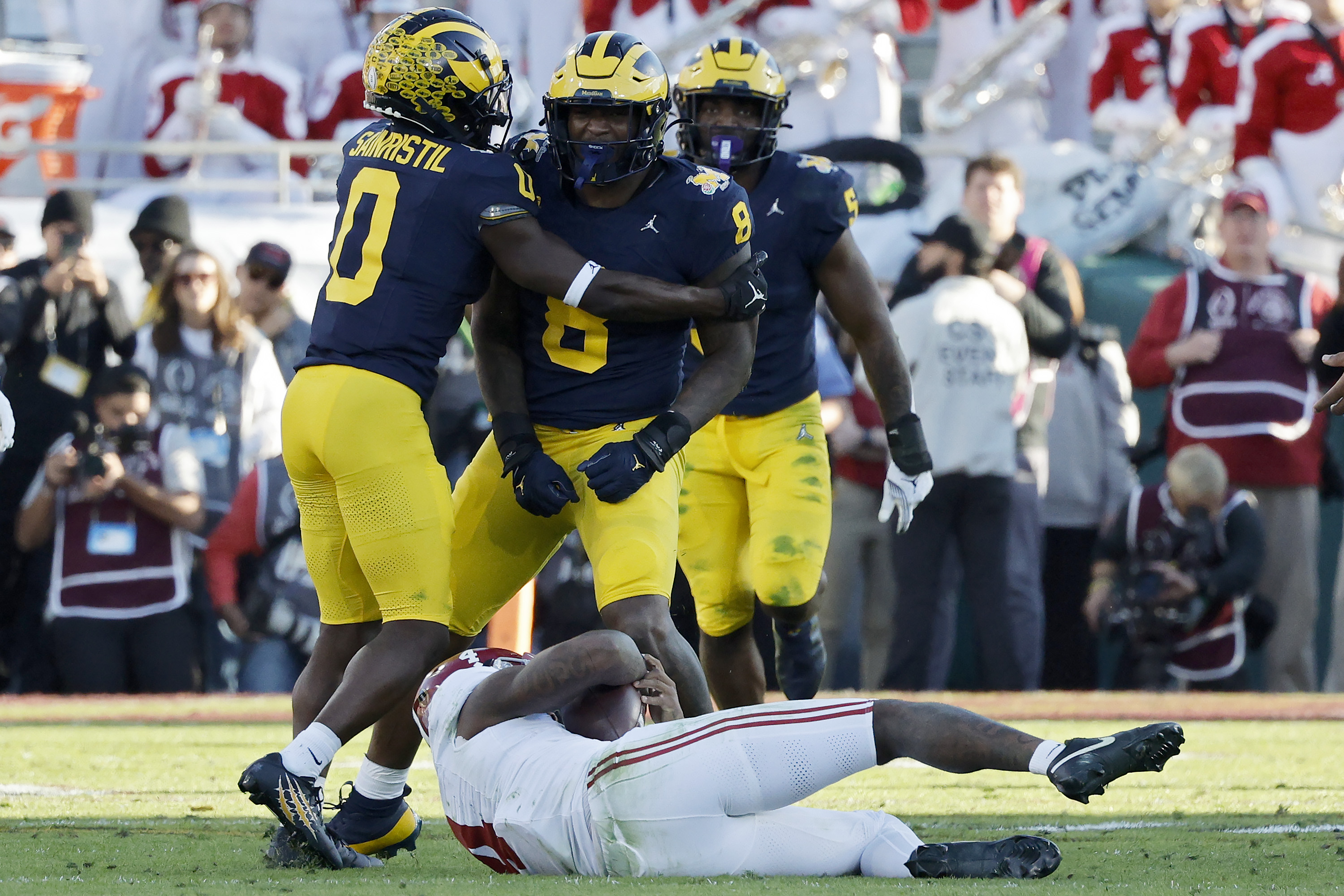 Rose Bowl Highlights: Michigan Beats Alabama In OT To Reach First CFP ...