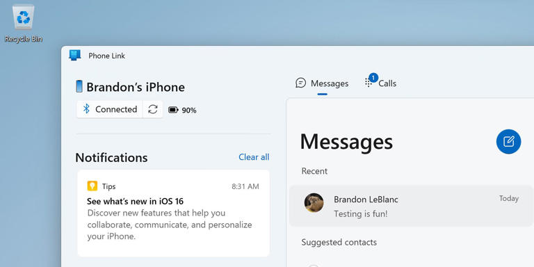 Microsoft's Phone Link App: What Is It and How Do You Use It?