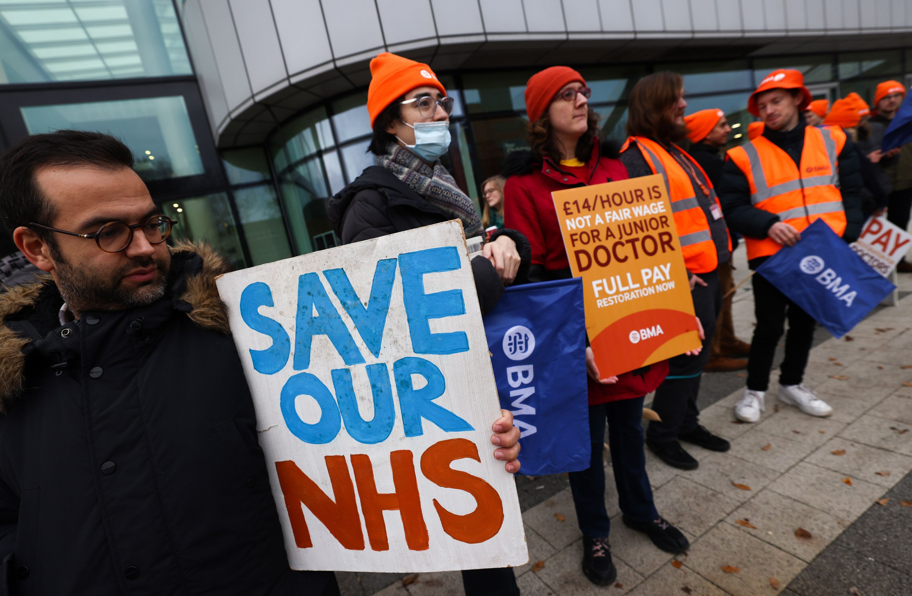 Junior Doctors' Strike Leaves British Health Care Facing Weeks Of ...