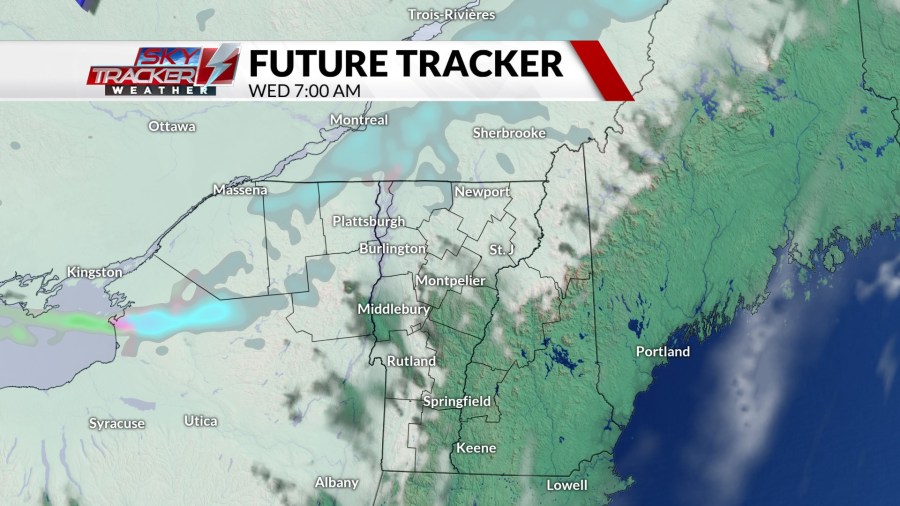 Dry Today Before Wintry Weather Returns Wednesday