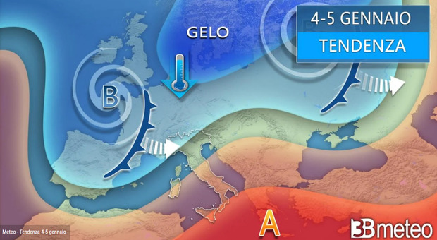 Ciclone Della Befana, Poi Gelo Artico (con Possibili Nevicate Anche A ...