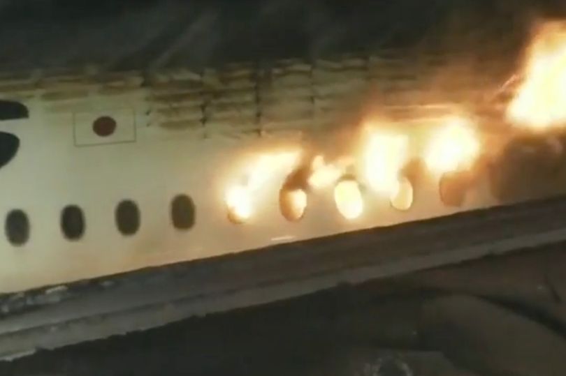 Japan Airlines Plane Catches Fire While Landing In Tokyo - Reports Say 