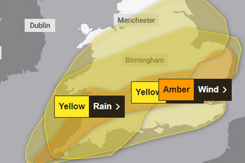 Met Office Issues Danger To Life Warning As It Names Storm Henk